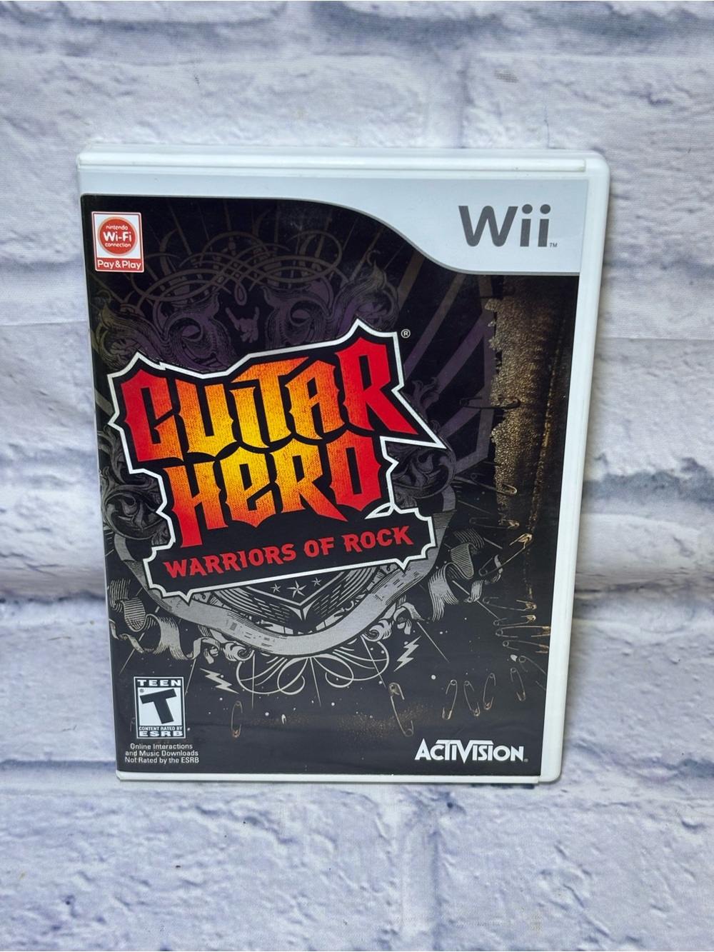 Guitar Hero: Warriors of Rock (Nintendo Wii, 2010) CIB